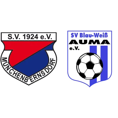 (C) SV 1924 Münchenbernsdorf <span class="nowrap bold mx-1">1 : 1</span> SV BW Auma