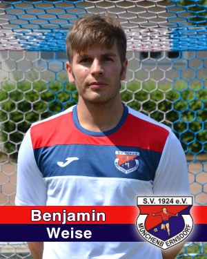 Benny Weise auch Spieler der Woche