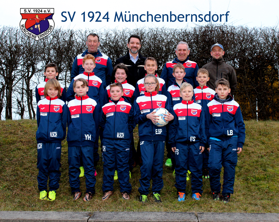 Neue Trainingsanzüge für unsere E-Junioren