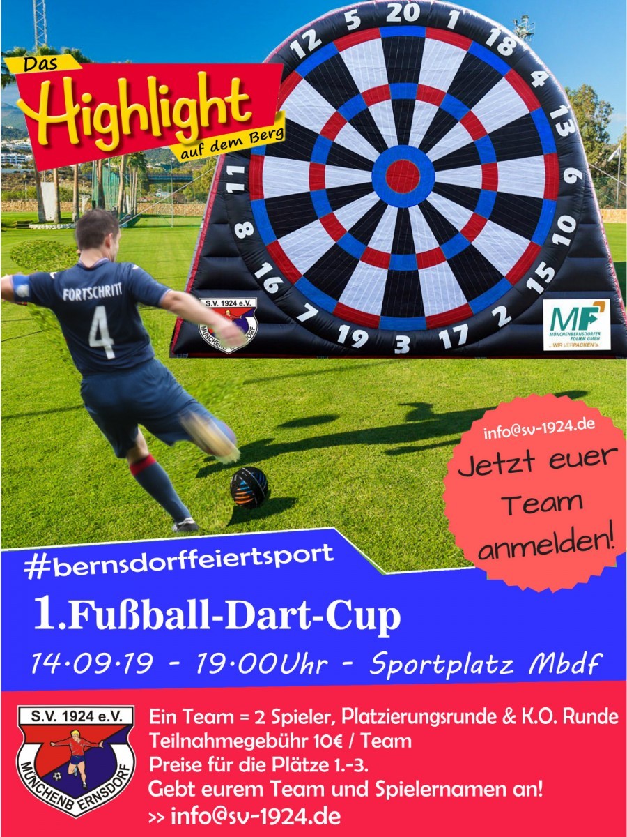 1. Fußball-Dart-Cup