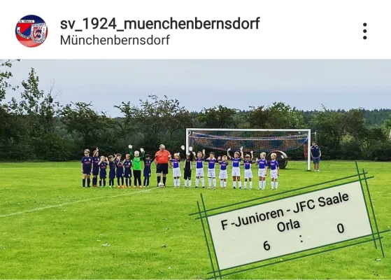30.08.2020 SG M´bernsdorf vs. JFC Saale-Orla