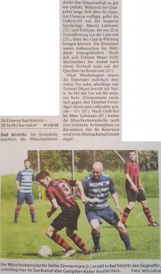 20.05.2017 SVE Bad Köstritz vs. SV 1924 M`bernsdorf