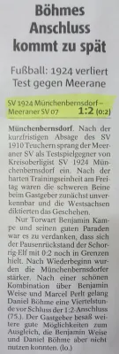 29.07.2017 SV 1924 M`bernsdorf vs. Meeraner SV