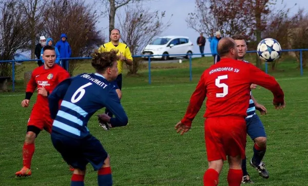29.10.2017 SG Hohndorfer SV vs. SV 1924 M`bernsdorf