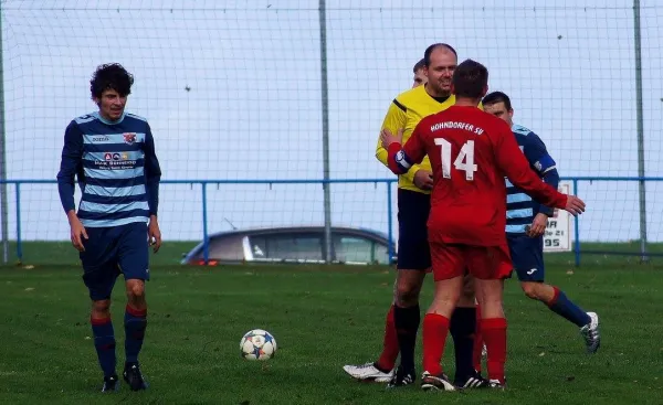 29.10.2017 SG Hohndorfer SV vs. SV 1924 M`bernsdorf