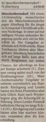 31.03.2018 SV 1924 M`bernsdorf vs. FC Altenburg